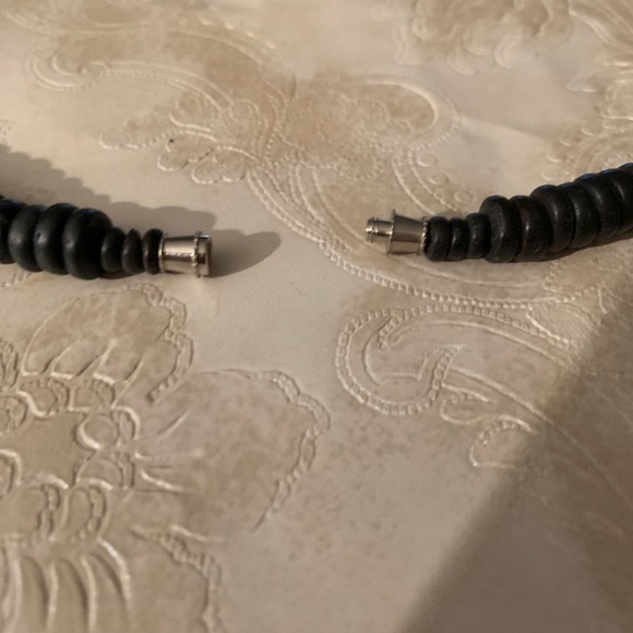 Shell Necklace Purple Yellow - Picture 8 of 8